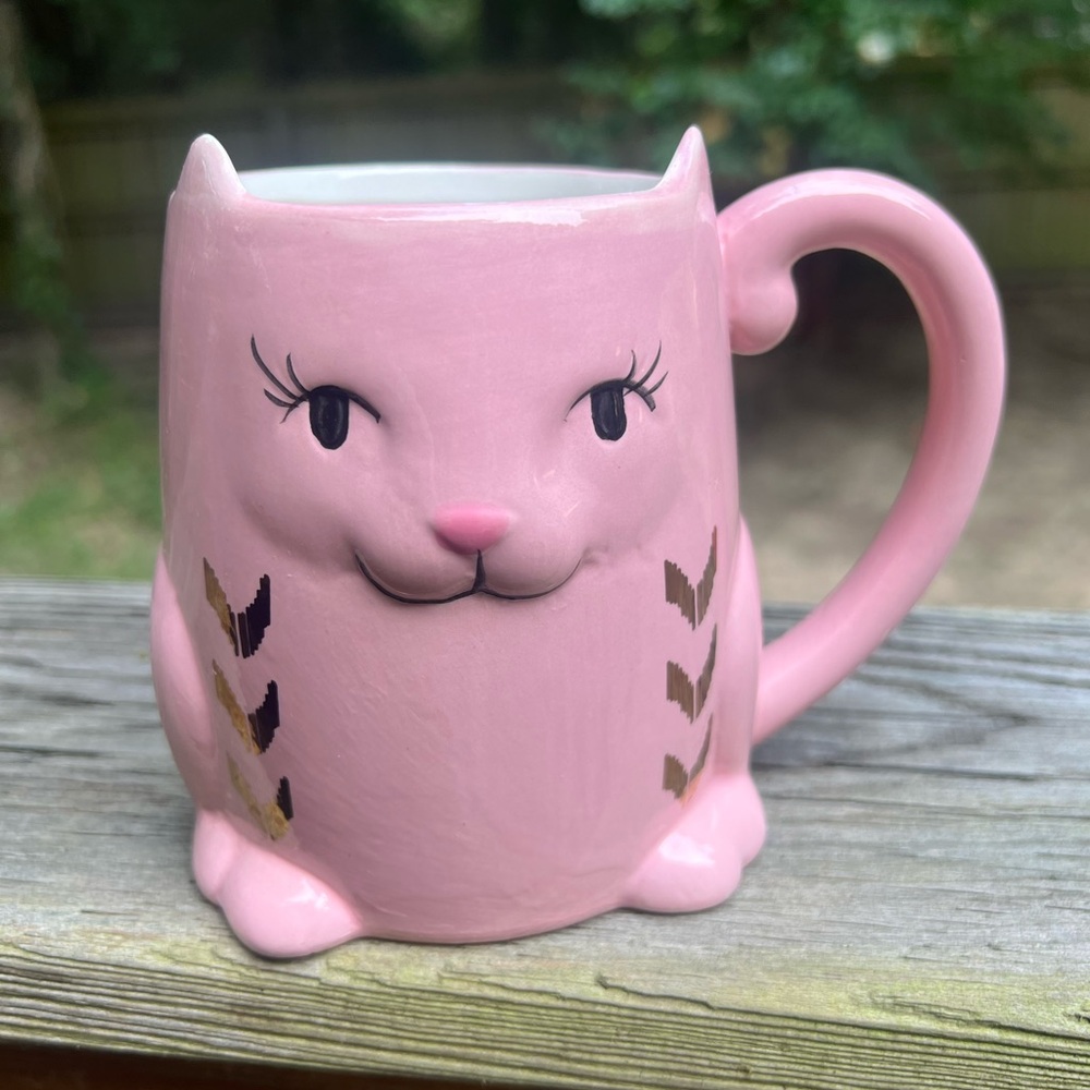 Sheffield Home Crazy Cat Lady Pink Cat Mug